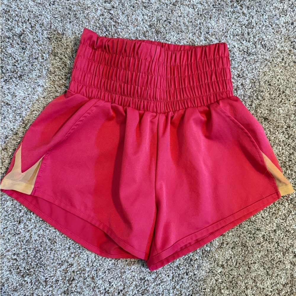 Red Smocked Dress by Five Dancewear